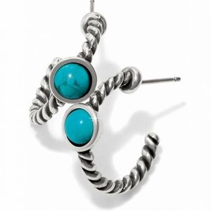 Brighton Monte Carlo Hoop Earrings: NWOT